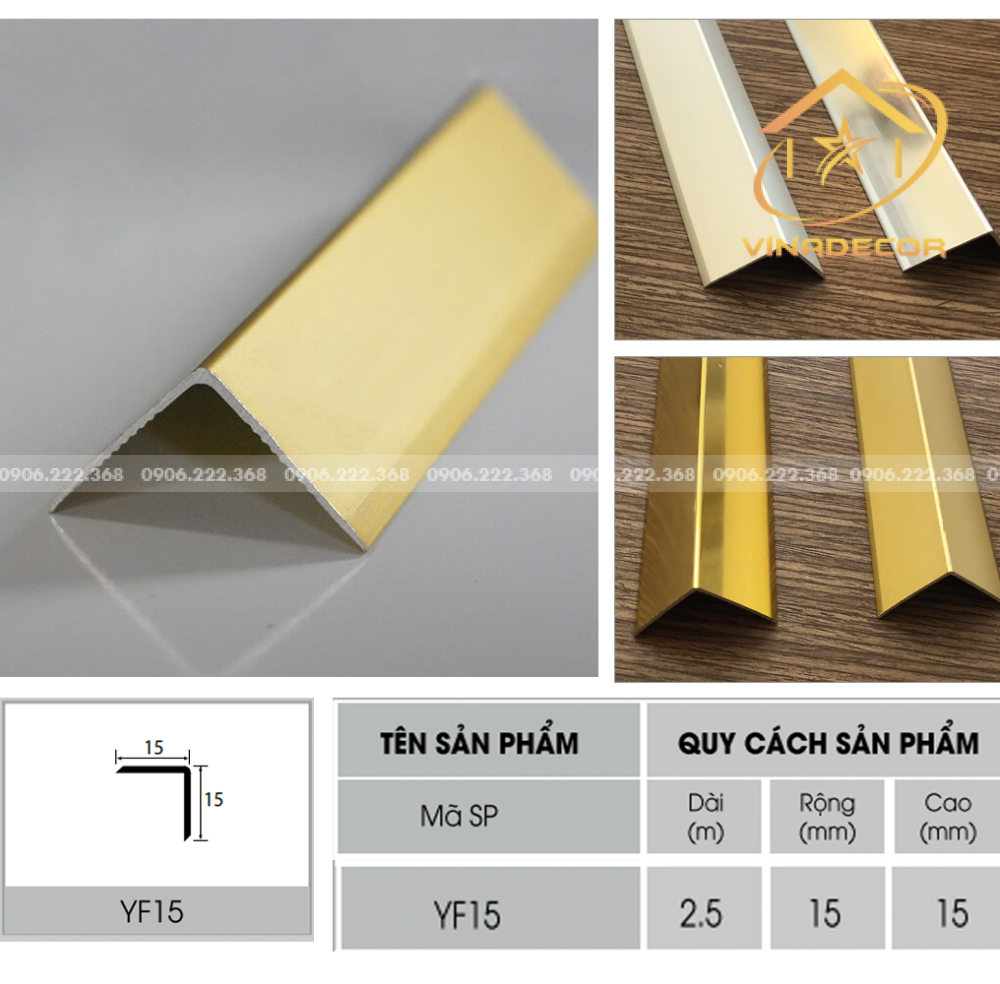 NẸP V15 NHÔM
